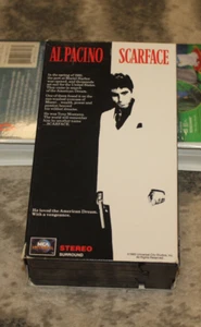 1983 MCA 80047 SCARFACE Double VHS w/ Slipcase 1558801197 096898004732 - Picture 1 of 6