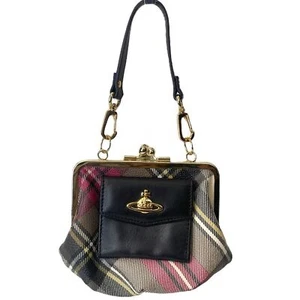 Vivienne Westwood Vintage Rare Mini Black/Red Plaid Clutch/Handbag - Picture 1 of 16