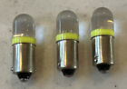 [3 Pack]120 Volt AC Yellow Bulb For 22 mm Panel- Mount Switch Bayonet Base