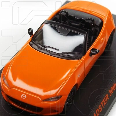 MAZDA ROADSTER 30 ANIVERSARIO 2019 MINICAR COLECCIÓN KYOSHO 1:64 NARANJA NUEVO EN CAJA Foto 1 de 4