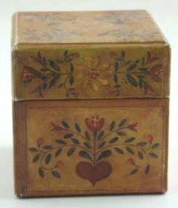 Retro "Bob's Boxes" "Primitive" American Heart Trinket box - Picture 1 of 5