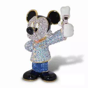 Nueva Figura de Disney Arribas Brothers Swarovski® Cristal Dentista Mickey Joyas - Imagen 1 de 2