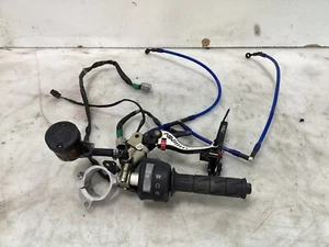 21-24 Kawasaki NINJA ZX10R RIGHT HANDLE BAR THROTTLE HANDLEBAR BRAKE CORE ASV - Picture 1 of 3