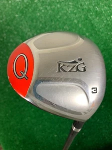 KZG Q Men's RH 3 Fairway Wood Proforce HMOI Head Graphite Flex R 44" Len - Picture 1 of 14