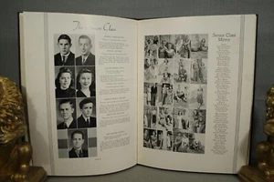 vintage Yearbook William Byrd High School Vinton Virginia The Black Swan 1939 - Picture 1 of 2