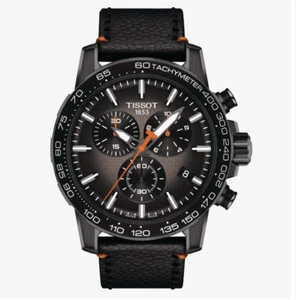 Orologio da uomo Tissot Super Sport Cronografo Quadrante Pallacanestro Rotondo T1256173608100 - Foto 1 di 5