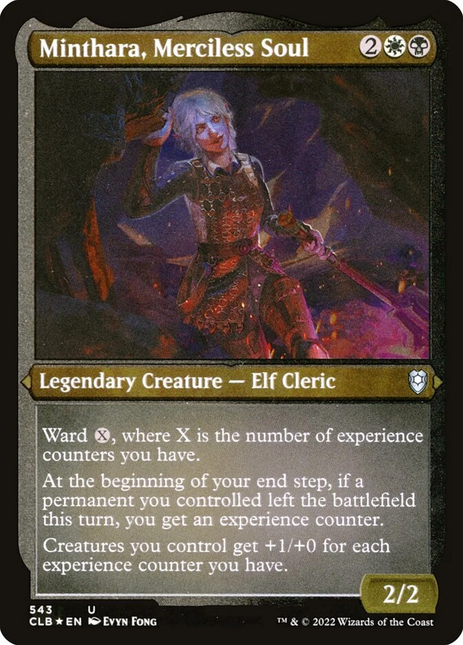 Minthara, Merciless Soul MTG Baldur's Gate Commander Legends Uncommon NM x1 - Image 1 of 1