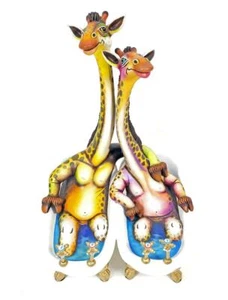 CARLOS UND ALBERT " Giraffen in Love Badewanne " sehr selten - Bild 1 von 7