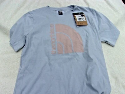 NUEVO CON ETIQUETAS The North Face Jumbo HD algodón T, azul, blanco, mujer S, L, XXL, estándar Foto 1 de 4