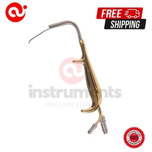 Tebbetts Breast Retractor 25mm x 15cm Fiber Optic Light Guide & Suction Tube Ai - Picture 1 of 2