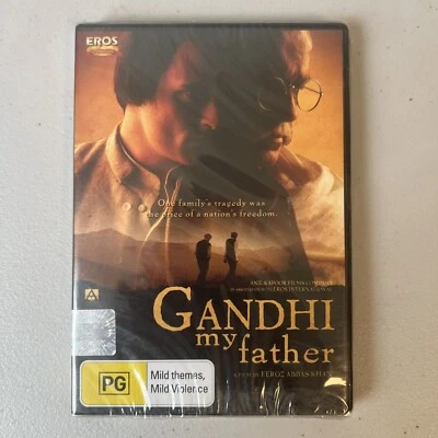 Gandhi, My Father (2007) Brand New & Sealed 0 Regions Bollywood Biography Drama - image 1 of 2