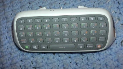 White XBOX 360 Keypad Chatpad - Image 1 of 3