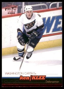 1999-00 Pacific Red Ken Klee #442 Washington Capitals