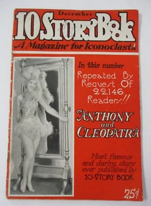 10 STORY BOOK Magazine for Iconoclasts, December 1932, Pin-Up, Risque, etc. - Picture 1 of 13