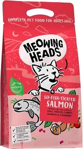 Meowing Heads so-Fish-Ticated Lachs 1.5kg Katze Trockenfutter - Bild 1 von 1