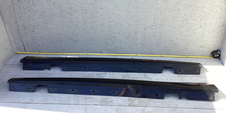 2009-2011 BMW 328i E90 Left & Right Side Skirt Rocker Panel Set of 2 OEM Foto 1 de 4