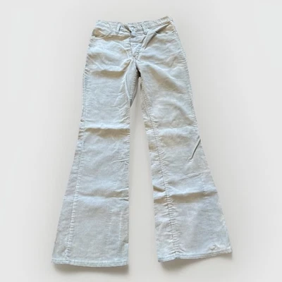 Pantalones de pana Wrangler vintage para hombre 30 x 33 campana acampanada parte inferior pierna ancha años 70 Foto 1 de 4