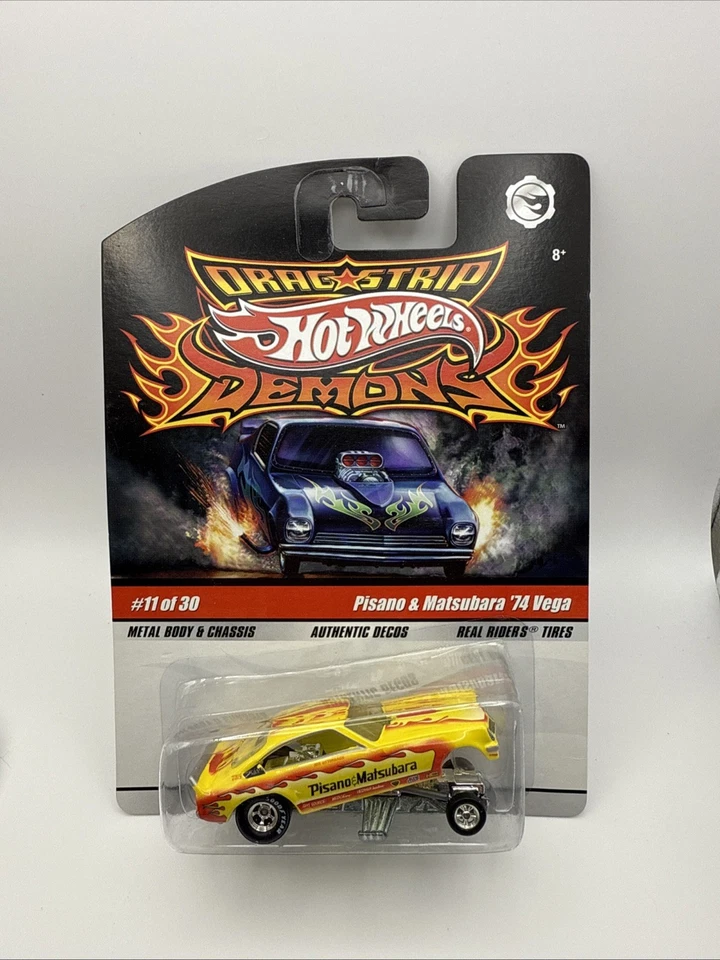 Coche Hot Wheels Drag Strip Demons Pisano Matsubara 74 Vega Mattel nuevo en caja 30/11 2008 Foto 1 de 1