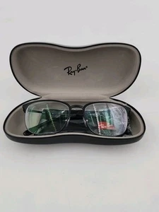 Ray-Ban Eyeglasses Frames RB6494 2861 Black On Silver Square Full Rim 54-18-145 - Picture 1 of 9
