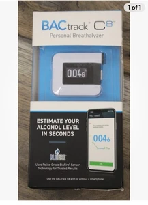 NEW BACtrack C8 Bluetooth Breathalyzer Tester - White / Black - Picture 1 of 1