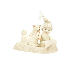 Reparto 56 Snowbabies Tobbagon Cani 6016025 Nuovo per 2025 - Foto 1 di 4