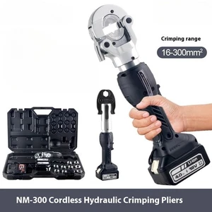 Rechargeable Electric Hydraulic Crimping Tool Portable Cable Crimping Pliers - Picture 1 of 10
