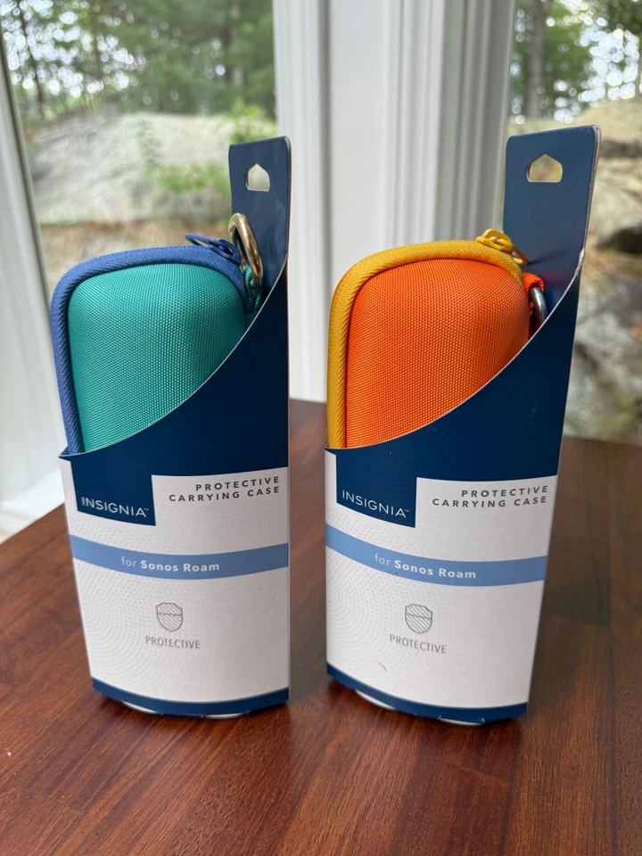 Lote de 2 - Estuche de Transporte Protector Insignia / Altavoz Sonos Roam Azul + Naranja Foto 1 de 1