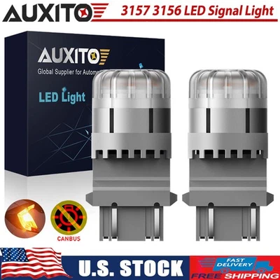 3157 3156 T25 9-LED bombillas de luz de señal de giro para Dodge Ram 1500 2500 2011 12-2025 Foto 1 de 4