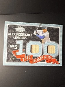 Alex Rodriguez Lumber Game Used Bat Patch The Home run 100 /7 - Picture 1 of 2