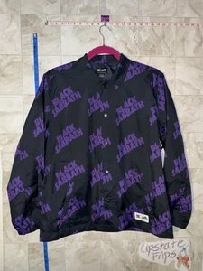 DC Shoes Men's DC X Black Sabbath Coaches Jacket Windbreaker  Size  Medium/L - Picture 1 of 10
