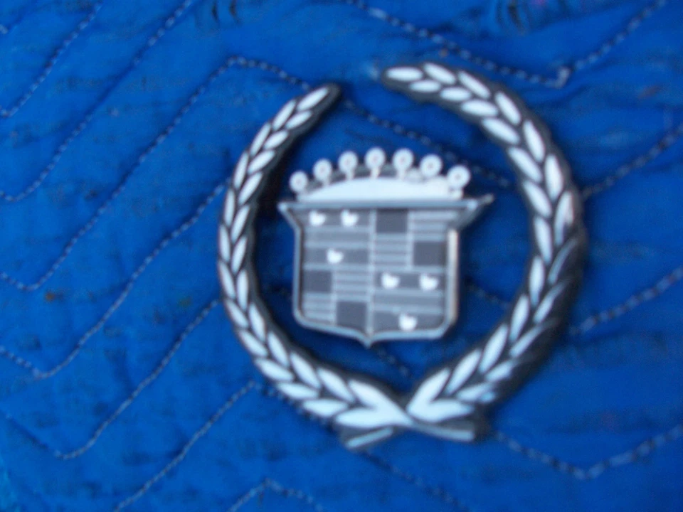 2000 2001 CATERA TRUNK TRIM EMBLE & WREATH OEM USED ORIGINAL CADILLAC GM PART - Image 1 of 1