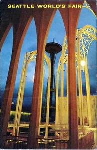 Postal de la Feria Mundial de Seattle C13104 sin publicar - Imagen 1 de 2