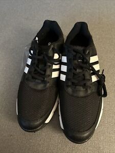 Adidas Men's Tech Response 2.0 EE9122 Black Golf Cleats Shoes Sneakers Size 8M