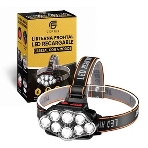 Linterna Frontal LED Recargable |Alta Potencia Con 4 Modos | Frontal Trail - Imagen 1 de 7