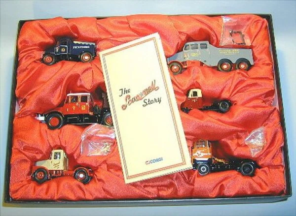 La Storia Di Scammell Set Da 6 Pezzi (6 Modelli) CORGI - 1:50 - Immagine 1 di 1