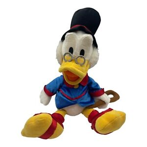 Scrooge McDuck 18" Plush Duck Tales Authentic Disney Store Exclusive Foot Stamp