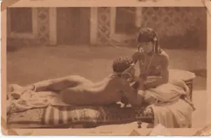 Postal Lehnert & Landrock Orientalismo 1910 Grabación - Imagen 1 de 2