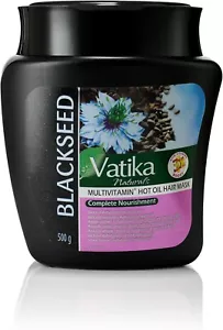 DABUR VATIKA BLACK SEED DEEP CONDITIONING HAIR MASK 500G x 2 Pack - Picture 1 of 4