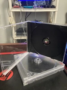 Single Standard Compact Disc CD DVD Bluray Game Jewel Case Empty Replacement - Picture 1 of 2