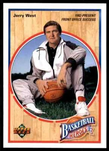 Jerry West 1991-92 Upper Deck Front Office Success #8 de 9 - Imagen 1 de 2