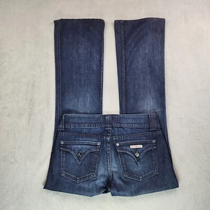 Hudson Jeans Damen 29 (gemessen 32 x 33) blau Denim Stretch Klappe Rückentaschen - Bild 1 von 19