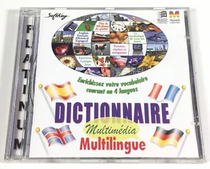 Dictionnaire Multimedia Multilingue Vocalulaire - 4 Langues CD-Rom PC - 1995 - Picture 1 of 5