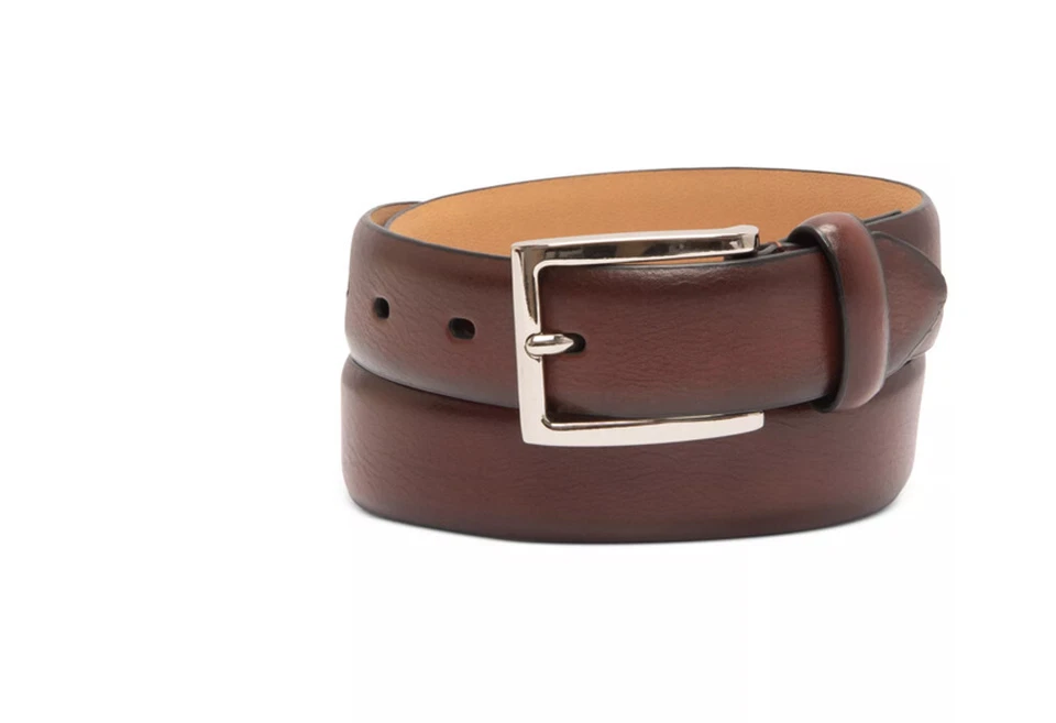 Новый клуб комнаты мужчин искусственной кожи полированный ремень, коньяк, большой 38-40 - Изображение 1 из 1