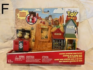 Disney Pixar Toy Story Western Adventure Minis Playset Woody Figure - Picture 1 of 4