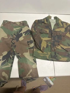 Military Style Cargo Pants & Jacket Childrens Size 6 - Picture 1 of 6
