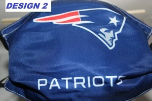 1 NEW ENGLAND PATRIOTS Reusable Washable Breathable Cloth Face Mask Covering NEW - Picture 1 of 17