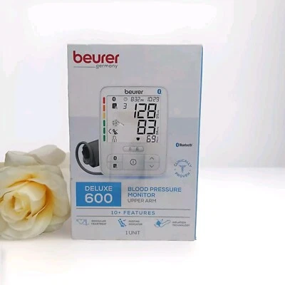 Beurer Deluxe 600 - Upper Arm Blood Pressure Monitor with Bluetooth 90x Memory - Изображение 1 из 3