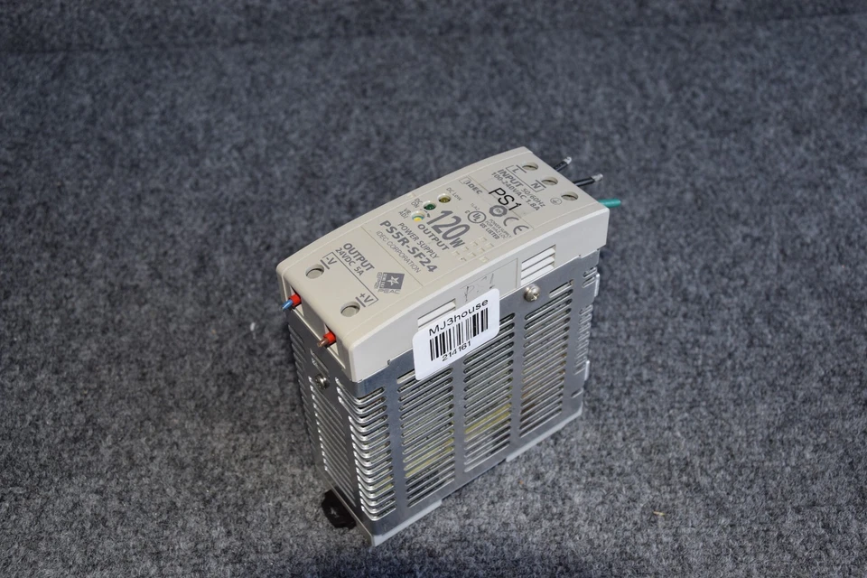 IDEC Power Supply ps5r-sf24 Input 100-240VAC 1.8A Output 24VDC 5A #214161-Q4 - Image 1 of 3