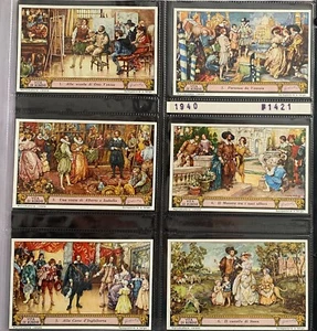 6 Chromos Liebig Number S1421 Italian La Vie De Rubens Year 1940 - Picture 1 of 1