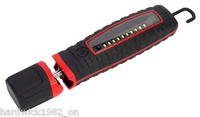 SUPER SAVER RECHARGEABLE 360 DEGREES LAMP LIGHT TORCH LITHIUM-ION 10 SMD LED - Image 1 of 3